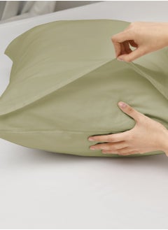 Master Home Textile Cotton Fitted Sheet Set,  100% Cotton, 200 TC, 2 Pieces Single Size with 30 cm Deep Pocket  - Image 4
