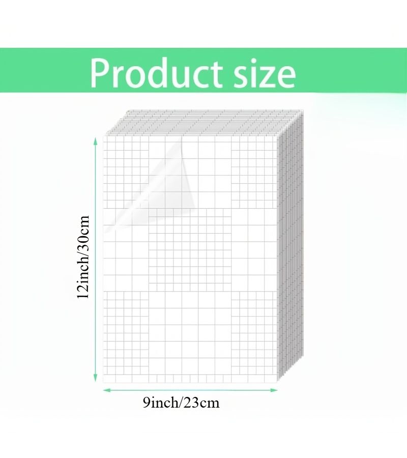 Self Adhesive Laminate 9 X 12 Inch 10 Pcs Matte Self Sealing Clear Film No Machine Required - Image 5