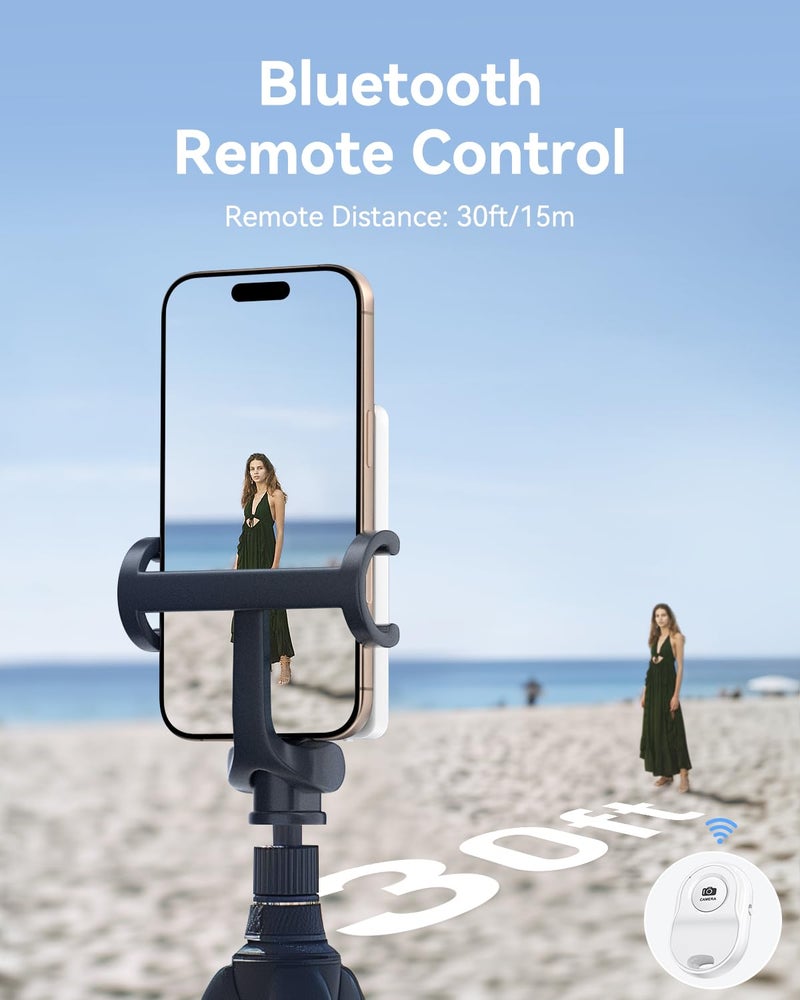 ESSAGER ESSGAER Magnetic Phone Vlog Selfie Monitor Screen, HD Display with Bluetooth Remote for Selfie Vlog Live Stream TikTok Compatible with iPhone & Android - Image 4