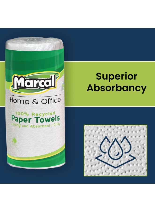 Marcal Marcal(R) Select-A-Size Maxi Roll Towels, 140 Sheets (Pack of 6),White  - Image 4