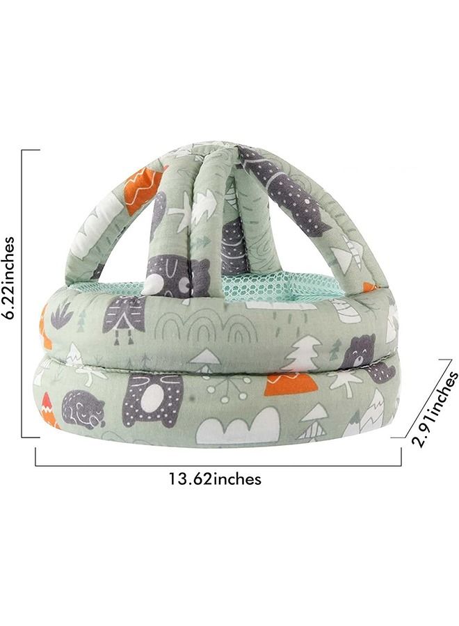 Arabest Baby Head Protector - Baby Helmet for Crawling Walking Running - No Bumps and Soft Cushion - Adjustable Protective Cap Infant Baby Safety Headguard Suitable for Children Learning to Walk - Image 2