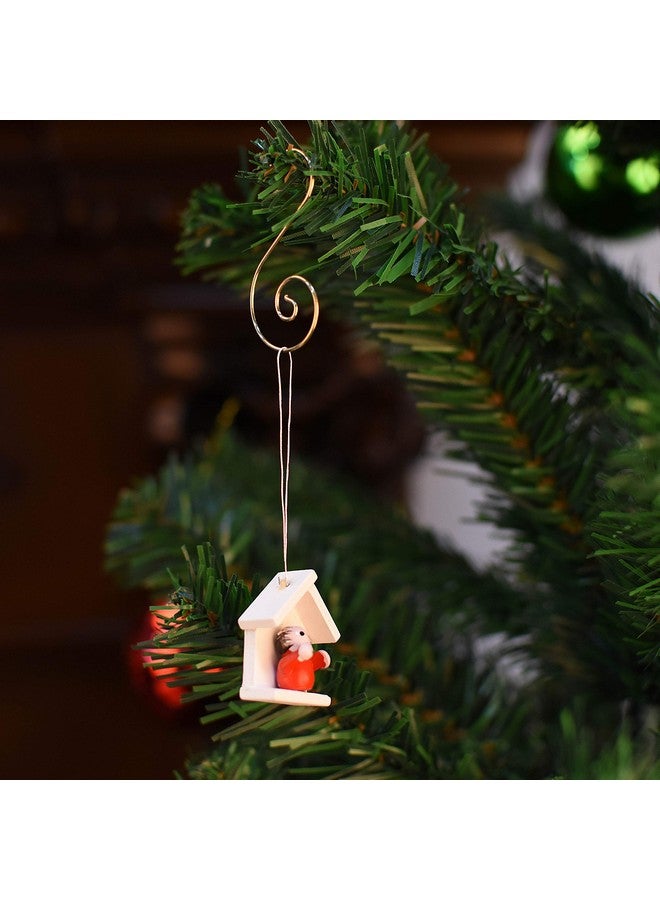 CUALFEC Christmas Ornaments Hooks Christmas Tree Hanger Great for Christmas Tree Decoration - 120 /Gold - Image 5