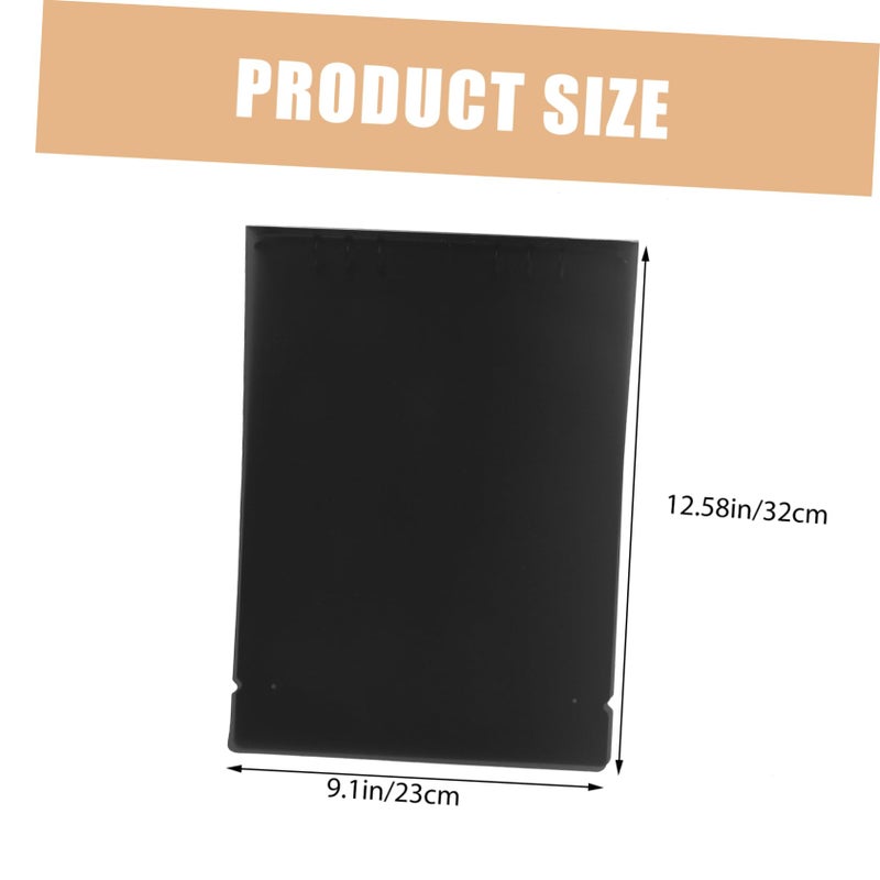 A4 Multi Function Binder Cover with Loose Leaf File Organizer for School Office Projects - Image 3