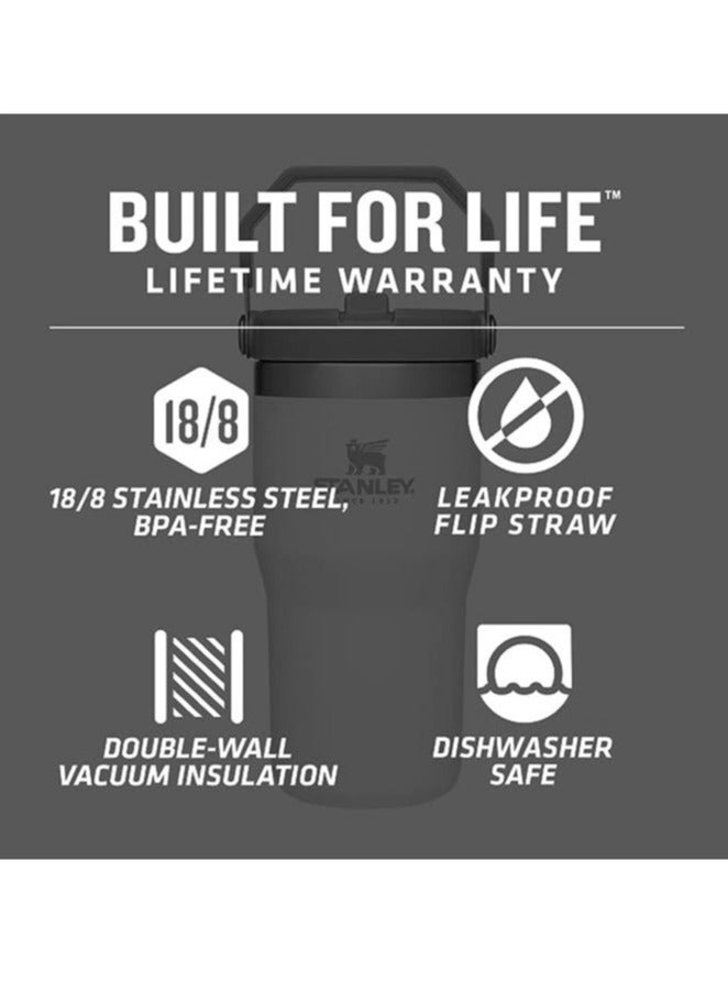 Stanley Stanley IceFlow 30oz Tumbler – D-Pink Flip Straw Edition with Vacuum Insulated Stainless Steel, Snap Shut Lid, and Easy-Grip Handle – Keeps Beverages Cold All Day, Dishwasher Safe, Built for Active and On-the-Go Lifestyles - Image 2