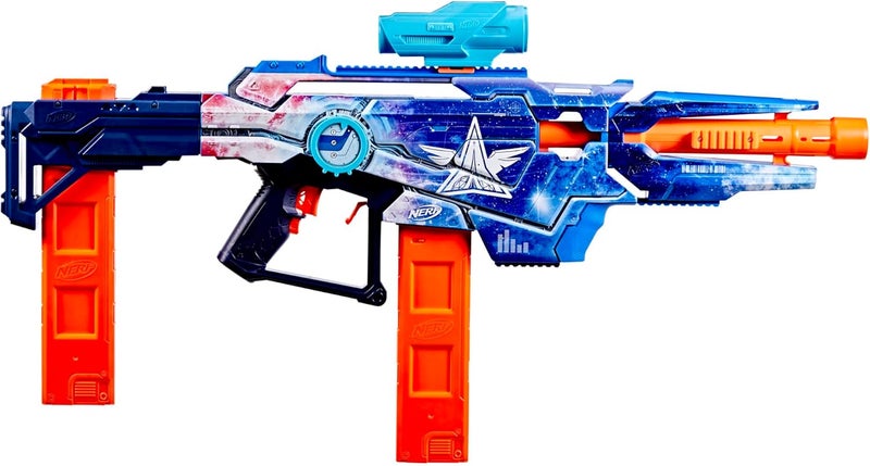 Nerf, Loadout Galactic Commander Motorized Blaster includes 48 Nerf N1 Darts 3 Firing Modes 3 Attachement Accessories for G1580, 8+ Years - Image 5