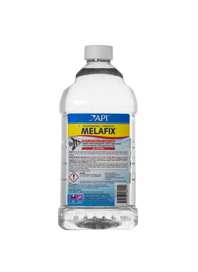 ايه بي آي API MELAFIX علاج عدوى البكتيريا في أسماك المياه العذبة - زجاجة 64 أونصة  - Image 1