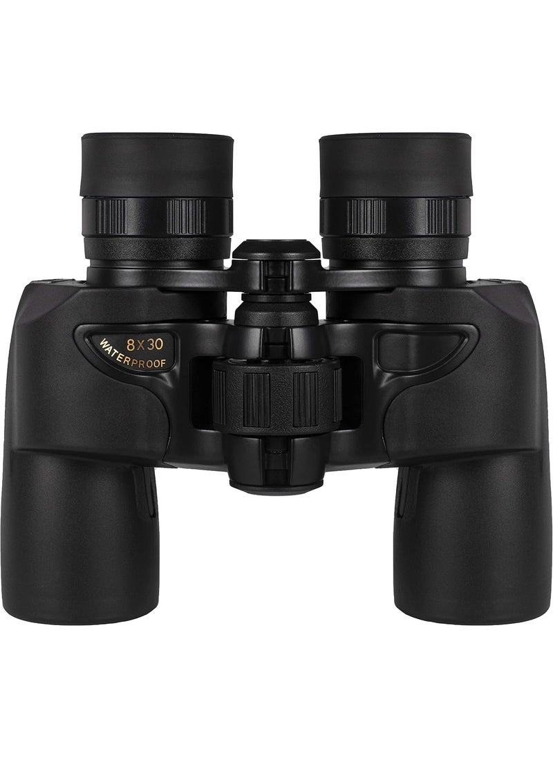 BARSKA BARSKA AB13530 Crossover 8x30 Waterproof Binoculars for Sports Boating Theater Hunting etc Black One Size  - Image 4