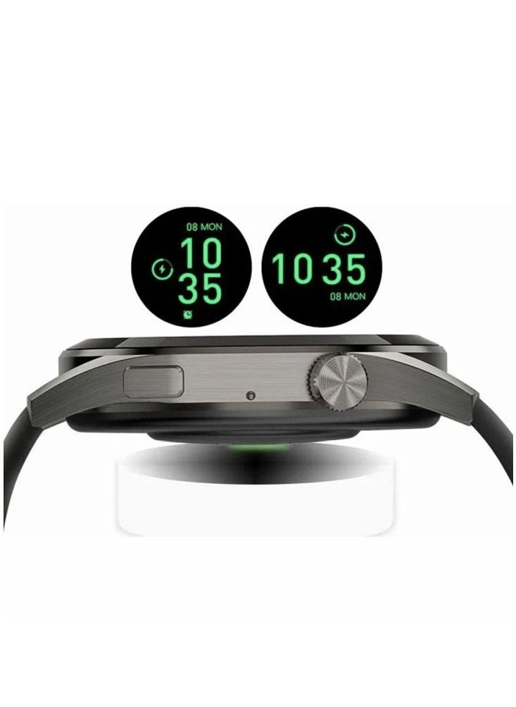 W&O - Little star X1pro Max time smart watch AMOLED Bluetooth, iOS, Android, silver - Image 1