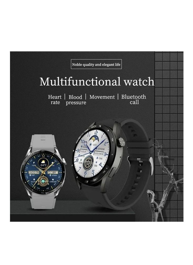 W&O - Little star X1pro Max time smart watch AMOLED Bluetooth, iOS, Android, silver - Image 1