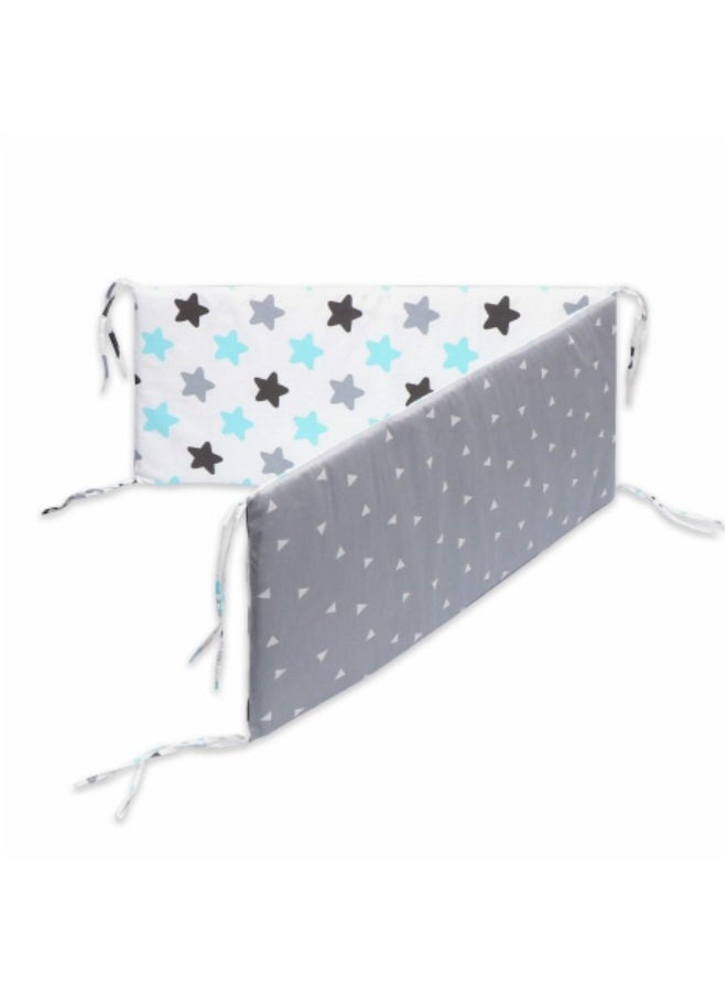 GGEROU Baby Crib Bumper Infant Bed Soft Cotton Pad Cot Protector Newborn Room Nursery Bedding Decor 130*30cm  - Image 2