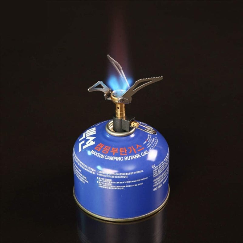 DESERT & FOX Ultralight Mini Camping Stove, 2600W Power Titanium Alloy Automatic Foldable Outdoor Cookware Tool for Picnic, Cookout, Camping, Hiking - Image 5