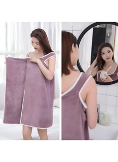 Luxurious Women'S Bath Towel With A Stylish Robe Design, Made From Soft Fabric, Ideal For Use In Spas And Bathrooms To Provide A Relaxing Experience
