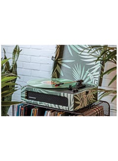 Crosley CROSLEY VOYAGER PORTABLE TURNTABLE WITH BLUETOOTH IN/OUT - BOTANICAL  - Image 3