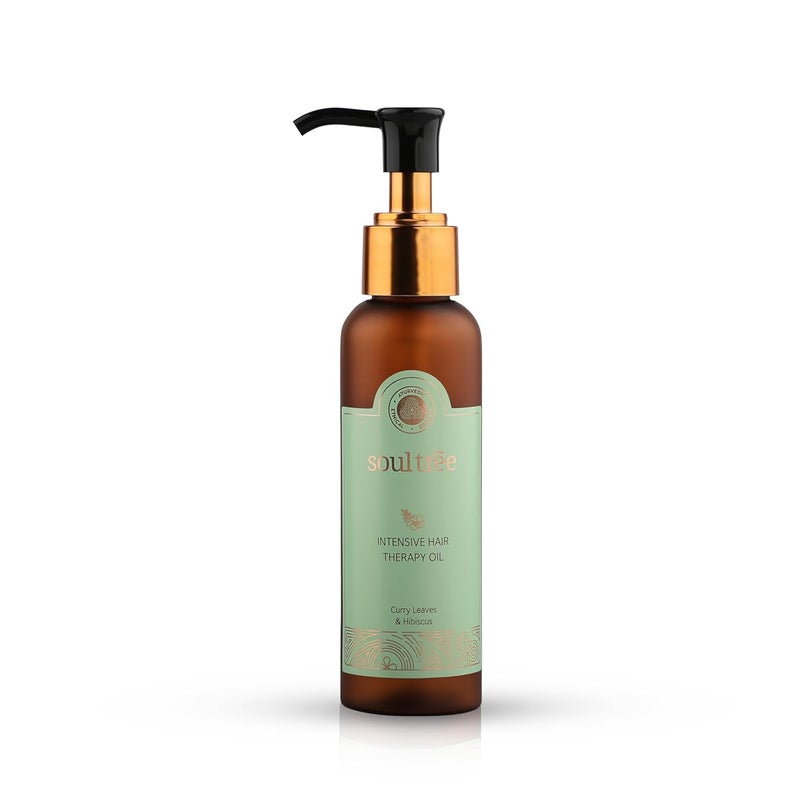 Soultree Intensive Hair Therapy Oil with Curry Leaves and Hibiscus 120ml - Image 1