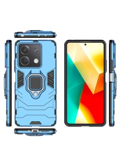 CaseNeo Redmi Note 13 5G Case Cover with Bracket, Kickstand Shell Back Cover Scratch-Resistant Shock-Absorbing Protector Accessories Kickstand Stand Magnetic Car Ring Holder Protection  - Image 3