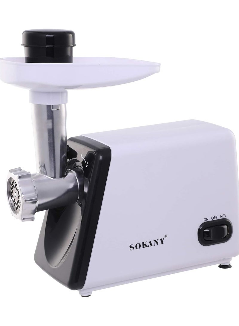 sokany Sokany SK-312 2500W Stainless Steel Electric Meat Grinder (International Warranty) - Image 3