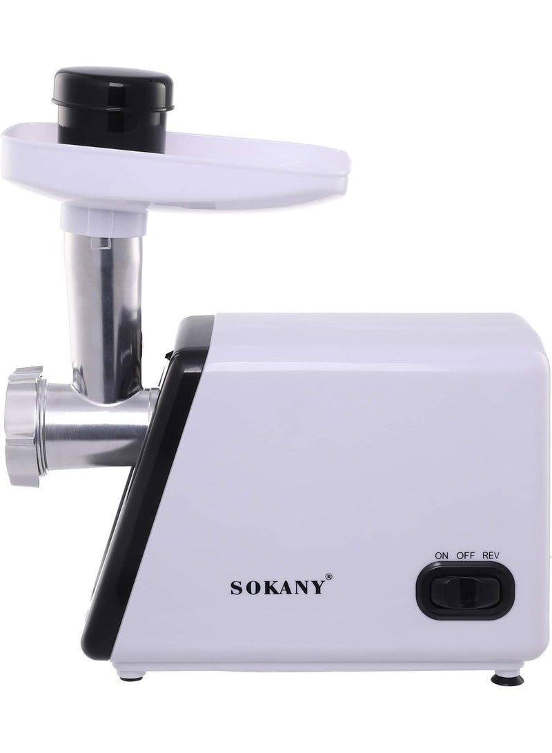 sokany Sokany SK-312 2500W Stainless Steel Electric Meat Grinder (International Warranty) - Image 1