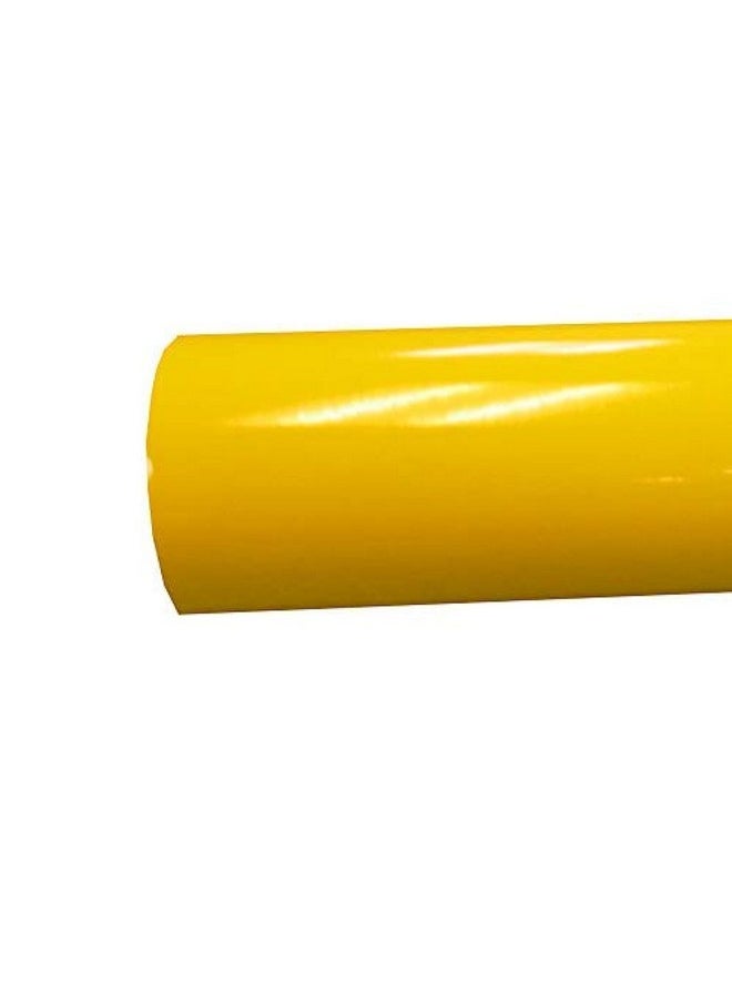 ORACAL 12 X 10 Ft Roll Of Glossy 651 Yellow Vinyl For Craft Cutters And Vinyl Sign Cutters 