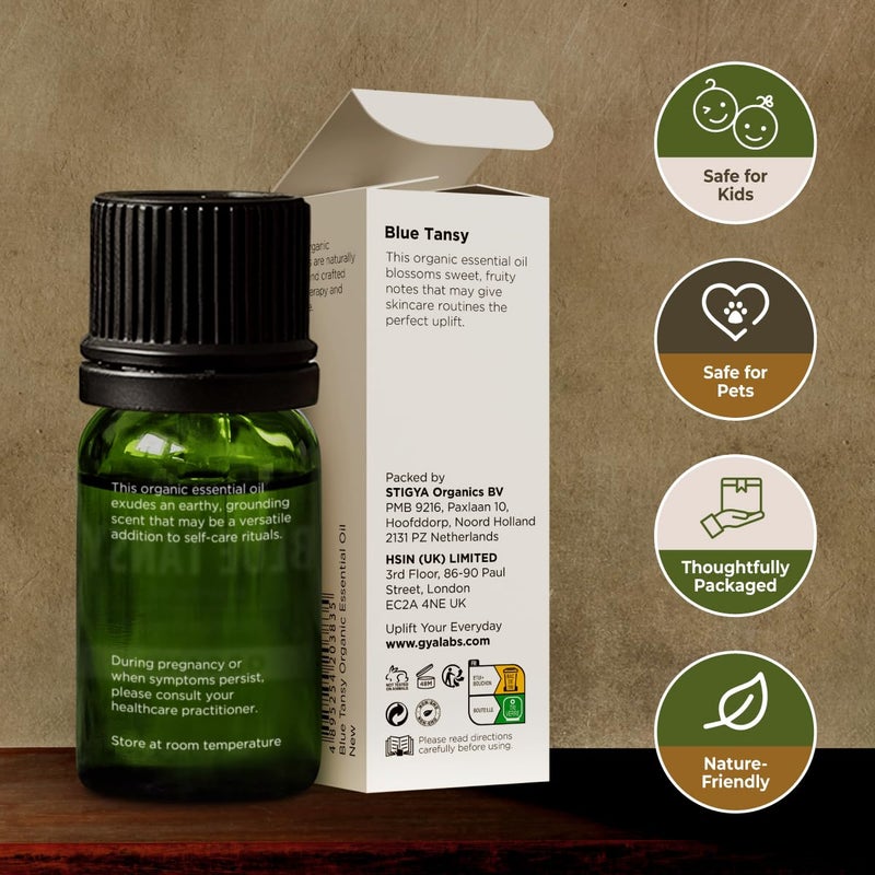 Gya Labs Blue Tansy Essential Oil - 0.17 Fl Oz - for Hair, Skin, Diffuser, Aromatherapy & DIY Candle Making Scent - Image 5