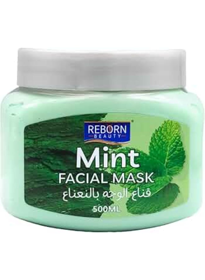 ريبورن قناع الوجه بالنعناع من ريبورن بيوتي 500 مل - Image 1