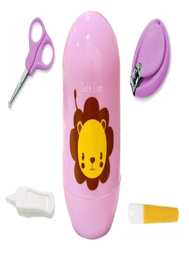 Alya The Cheeky Kidzz Baby 4 In 1 Grooming Essential Nail Pedicure Manicure Cutter Safety Kit With Baby Nasal Vacuum Suction Nose Aspirator Cleaning Teether (Design 505),2 Count,Multicolor - Image 4