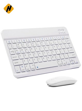 لوحة المفاتيح اللاسلكية | الماوس ، لوحة مفاتيح قابلة لإعادة الشحن اللاسلكية بلوتوث مع كابل الشحن ، لوحة مفاتيح رقيقة للغاية لجهاز الكمبيوتر الذكي iPad ، متوافق مع Android/iOS/Windows/Mac System-Blue - pzsku/Z64354CF57AC4C4655CD3Z/45/_/1733924472/f94f7c8f-01a8-4a11-9df8-4d549ab4d47e