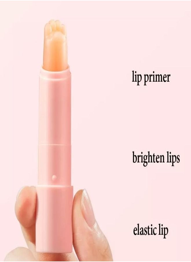 Zozu Carrot Color Lipstick & Moisturizer With Cat Claw Design 3.2 g To Care For Lips And Give A Natural & Sexy Look  - Image 2
