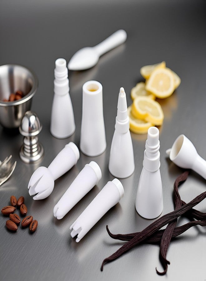 Tnyvm 3Pcs White Set Whip Cream Dispenser Head Whipped Nozzle Mounting Mouth Base Tips Dinning Bar Whip Special Head Cream Chargers and Whippers - Image 4
