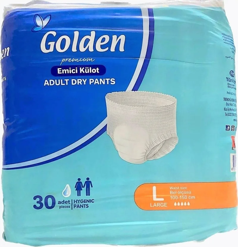 Golden Absorbent Panty Diaper Adult L Size 30's