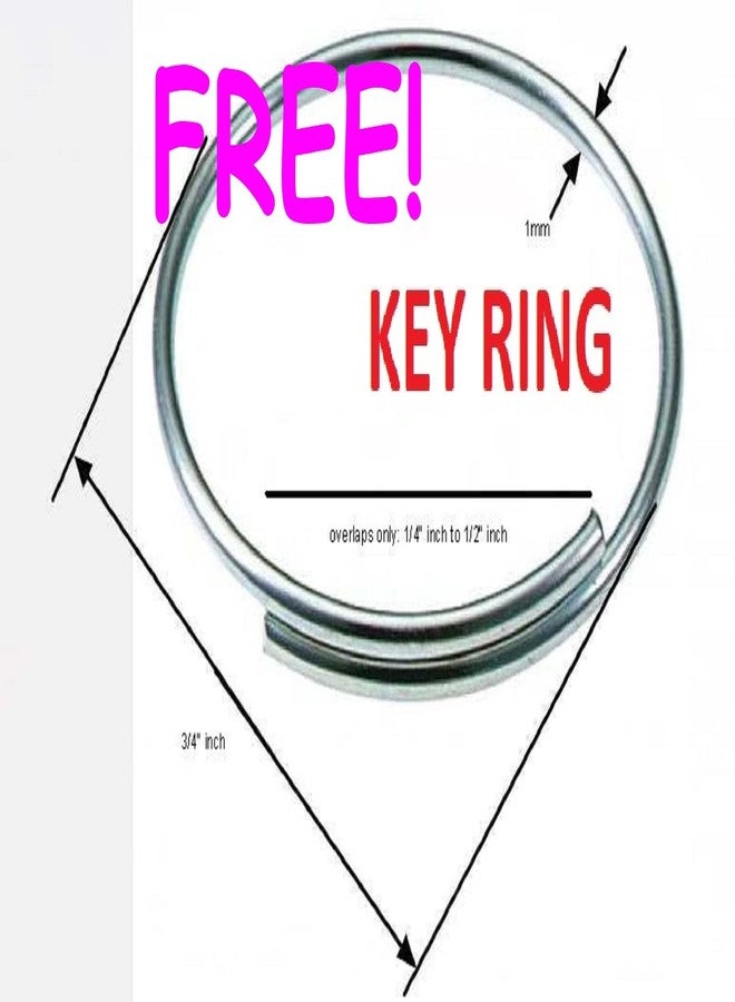 LABEL-LABEL-KEY-CAPS Label-Label Color-Coded Key Cap Covers + Free Key-Chain & Writable ID Tags - Stretchy Rubbery Fit for Most Keys (8 Pack Multicolor) - Image 5