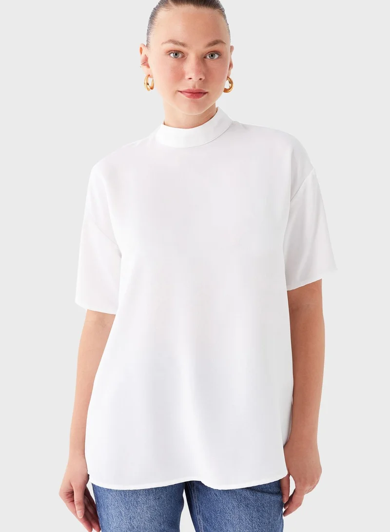 LC WAIKIKI High Neck Knitted Tunic