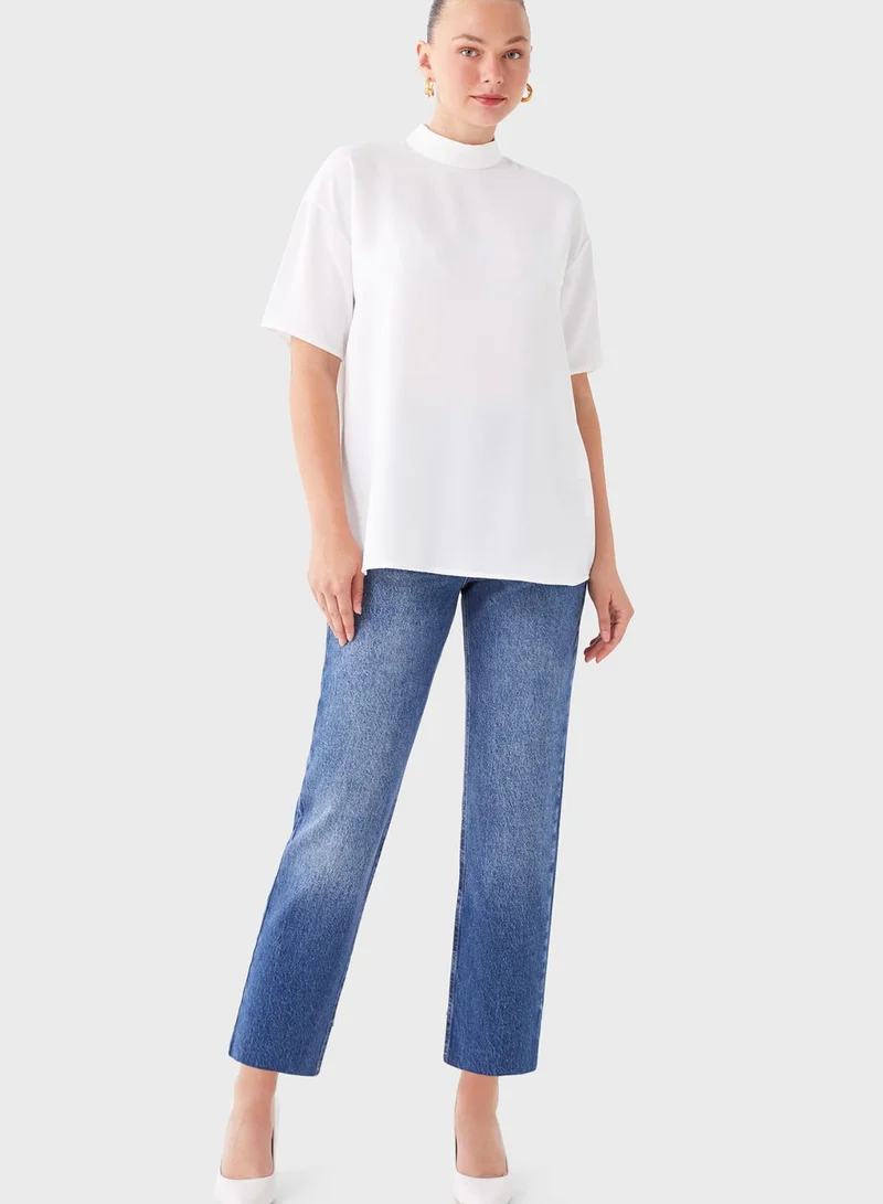 LC WAIKIKI High Neck Knitted Tunic