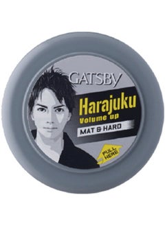 GATSBY Hair Styling Wax 75 g Mat and Hard Gray 