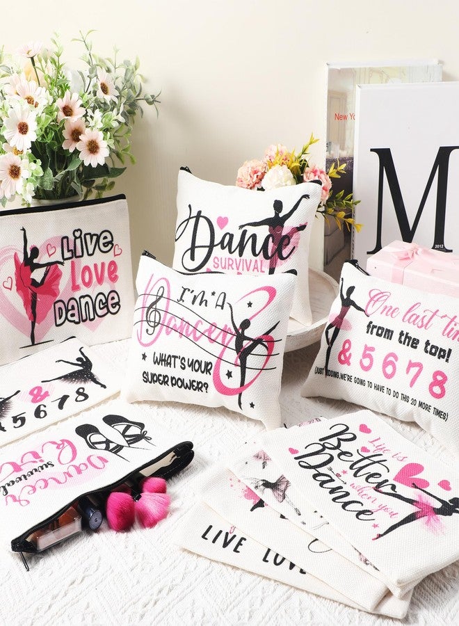 ايرينير مجموعة إيريناري المكونة من 30 قطعة من حقائب مكياج قماشية، هدايا تقديرية للراقصات، حقيبة أدوات تجميل للرقص، حقيبة سفر لأدوات الزينة، حقيبة أقلام رصاص بسحاب، هدية شكر، جوائز للدروس - Image 4