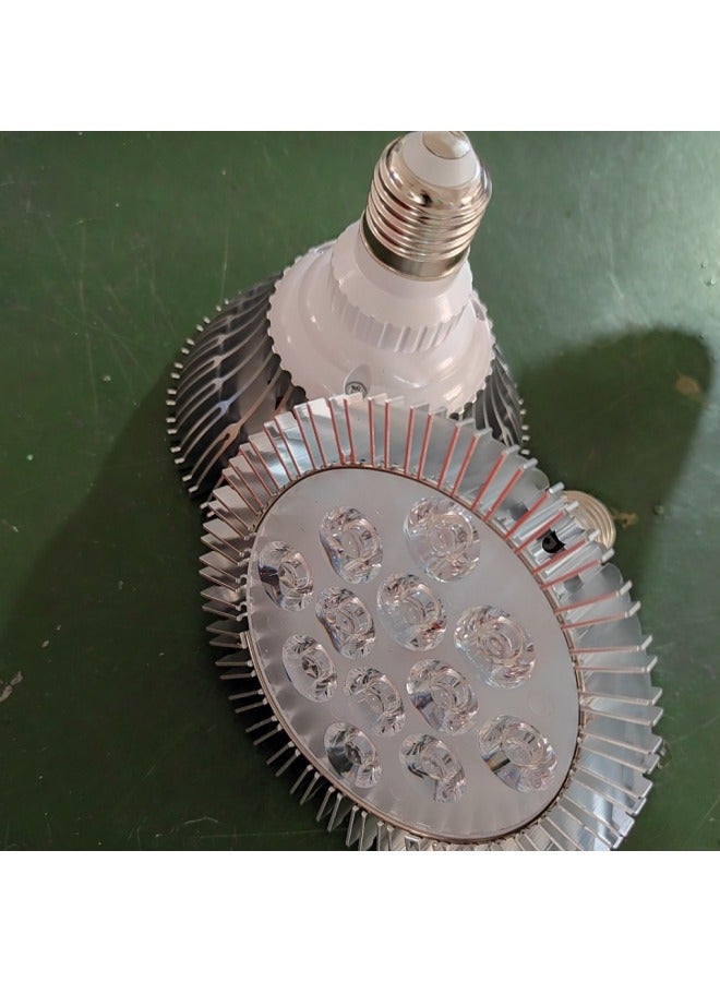 Make Shoes Purple Light Fluorescent Light Shoe Special Running Water Fluorescent Pen Sewing Machine Sewing Machine Sewing Machine Lighting Ultraviolet Light-Power:12W Purple Light Bulb E27  - Image 2