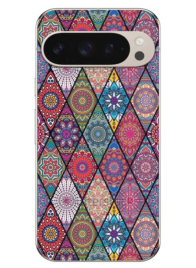 EYE CATCH Printed Protective Case Cover For Google Pixel 9 Pro XL  -  Cloth Pattern - Image 1