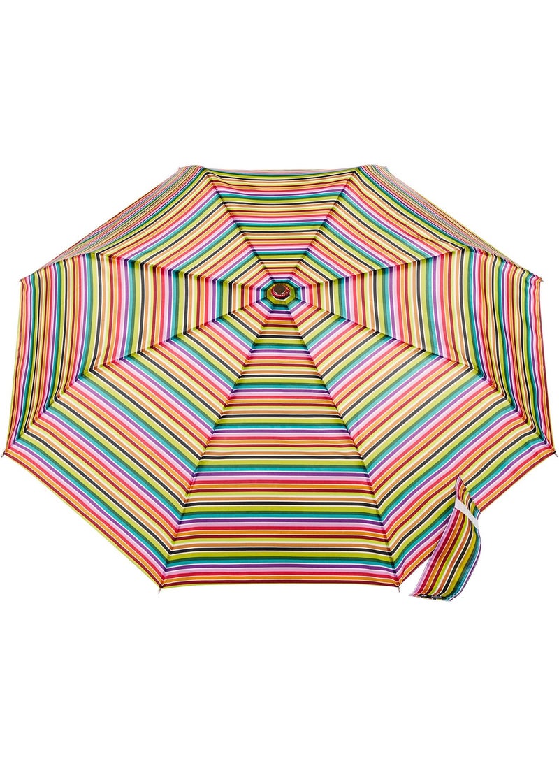 Totes - totes NeverWet technology Auto Open Auto Close Umbrella Rainbow 43 arc Umbrella - Image 1