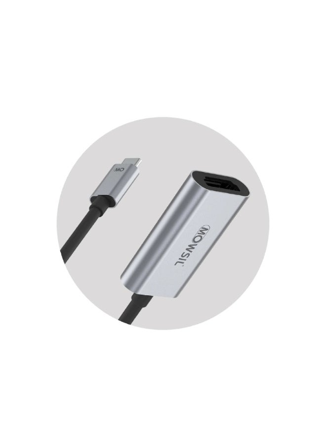 MOWSIL Mowsil USB C to HDMI Adapter Cable 4K 60Hz Thunderbolt 4 Type C HDMI 2.0 Converter Compatible for iPhone 16 Series, iPad 10/Pro/Air/Mini, MacBook Pro, Samsung S23 Ultra/Galaxy Z,Tab S6, Huawei P60 Pro  - Image 2