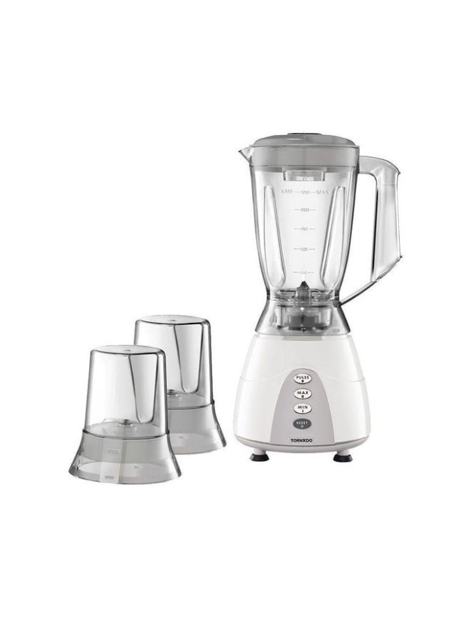 Tornado Electric Blender with 2 Speeds and Pulse Function, White - MX5200/2