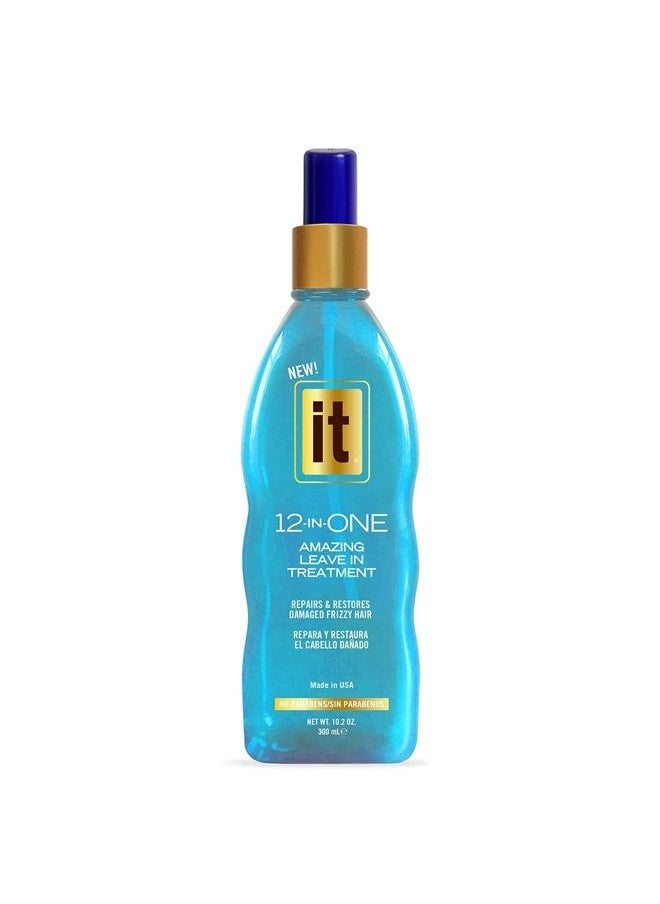 Freeze It - 12-in-One Amazing Leave-In Hair Treatment Spray - Infused with Abyssinian Oil to Hydrate Smooth and Nourish Hair - Conditioner Spray Strengthens and Protects Dry & Damaged Hair - Image 1