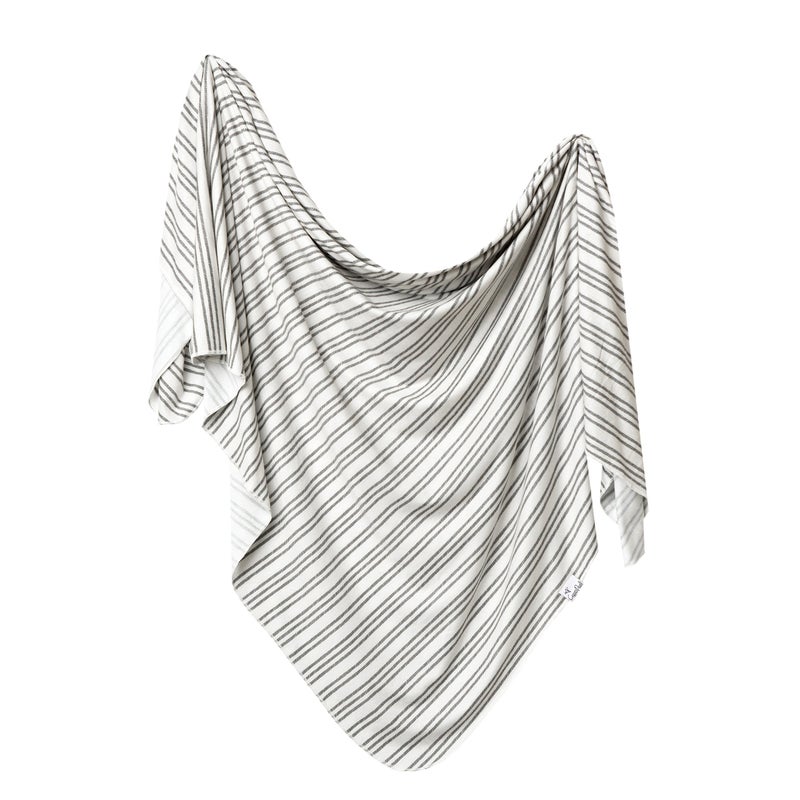 Copper Pearl Copper Pearl Large Premium Knit Baby Swaddle Receiving Blanket Midtown