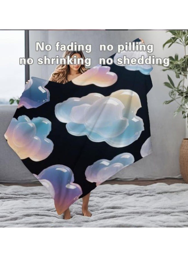 عام بطانية رقيقة من الفانيلا (حرارة ومريحة، ومناسبة للنوم واستخدام اللعبة والغبار والرمل) 150 سم * 200 سم - 726 - Image 1