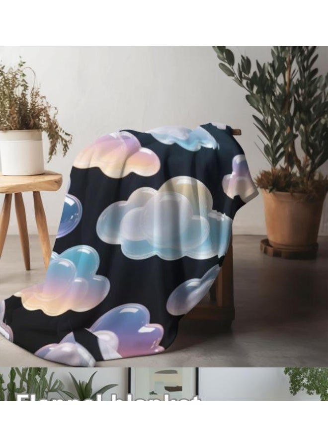 عام بطانية رقيقة من الفانيلا (حرارة ومريحة، ومناسبة للنوم واستخدام اللعبة والغبار والرمل) 150 سم * 200 سم - 726 - Image 2