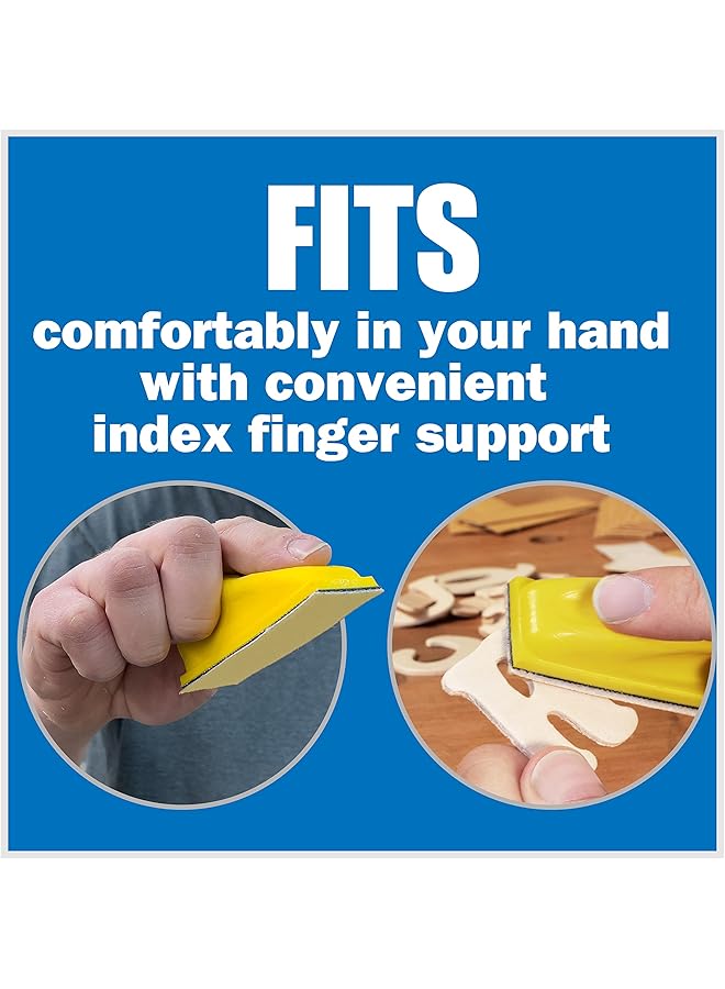 إيروريكس ماكينة صنفرة صغيرة بتفاصيل دقيقة مع 50 شريحة صنفرة ذهبية مقطوعة مسبقًا • تتضمن 10 من كل من الدرجات التالية: 80 و120 و150 و220 و400 - Image 5