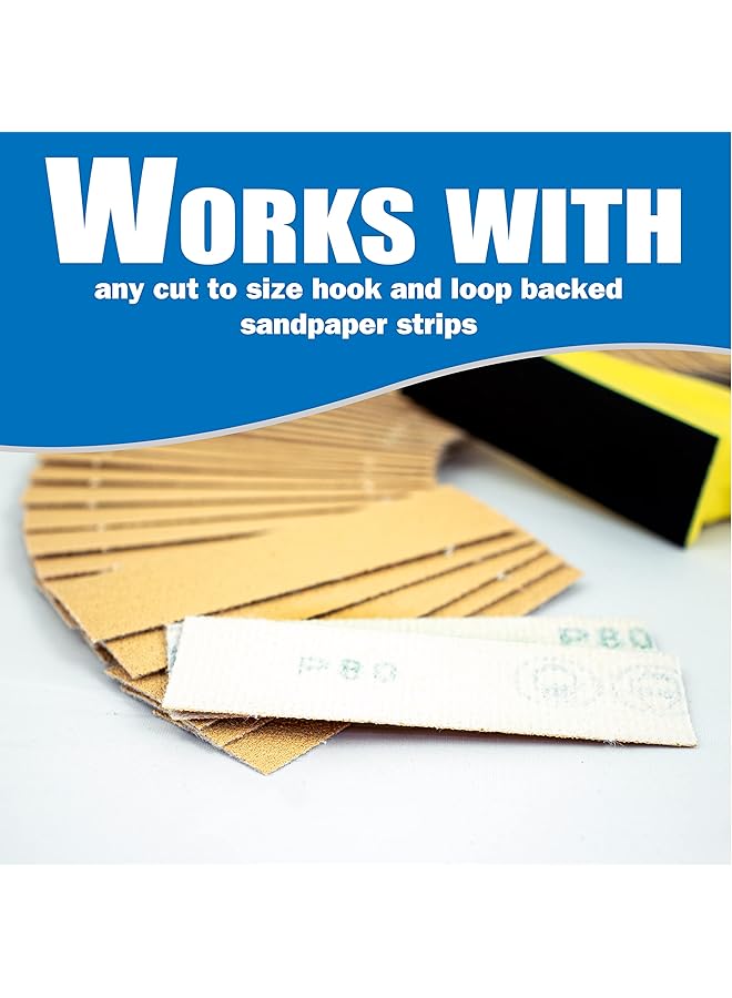 إيروريكس ماكينة صنفرة صغيرة بتفاصيل دقيقة مع 50 شريحة صنفرة ذهبية مقطوعة مسبقًا • تتضمن 10 من كل من الدرجات التالية: 80 و120 و150 و220 و400 - Image 4