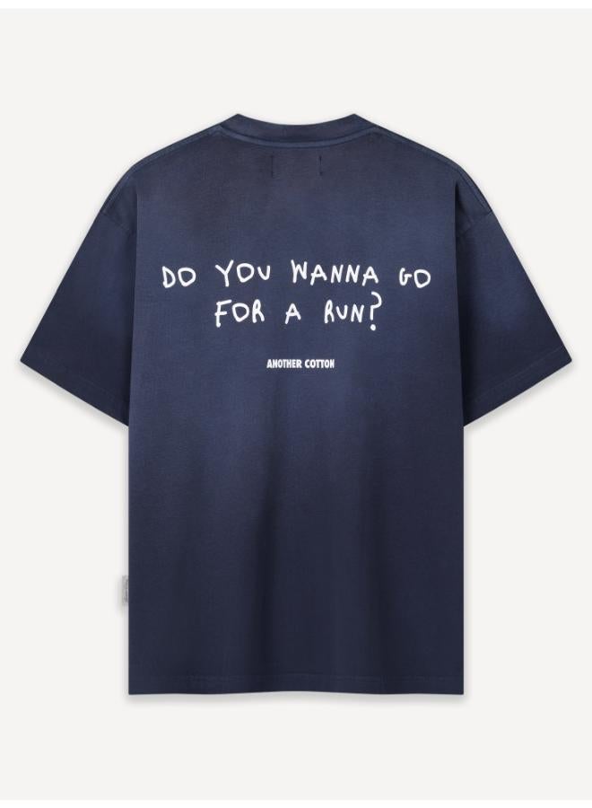Another Cotton Lab Wanna Go Washed T-Shirt - Image 4