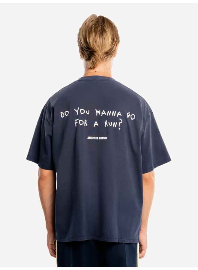Another Cotton Lab Wanna Go Washed T-Shirt - Image 2