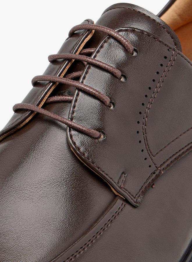 لو كونفورت أحذية رجالية برباط من جلد الدانتيل - Image 4