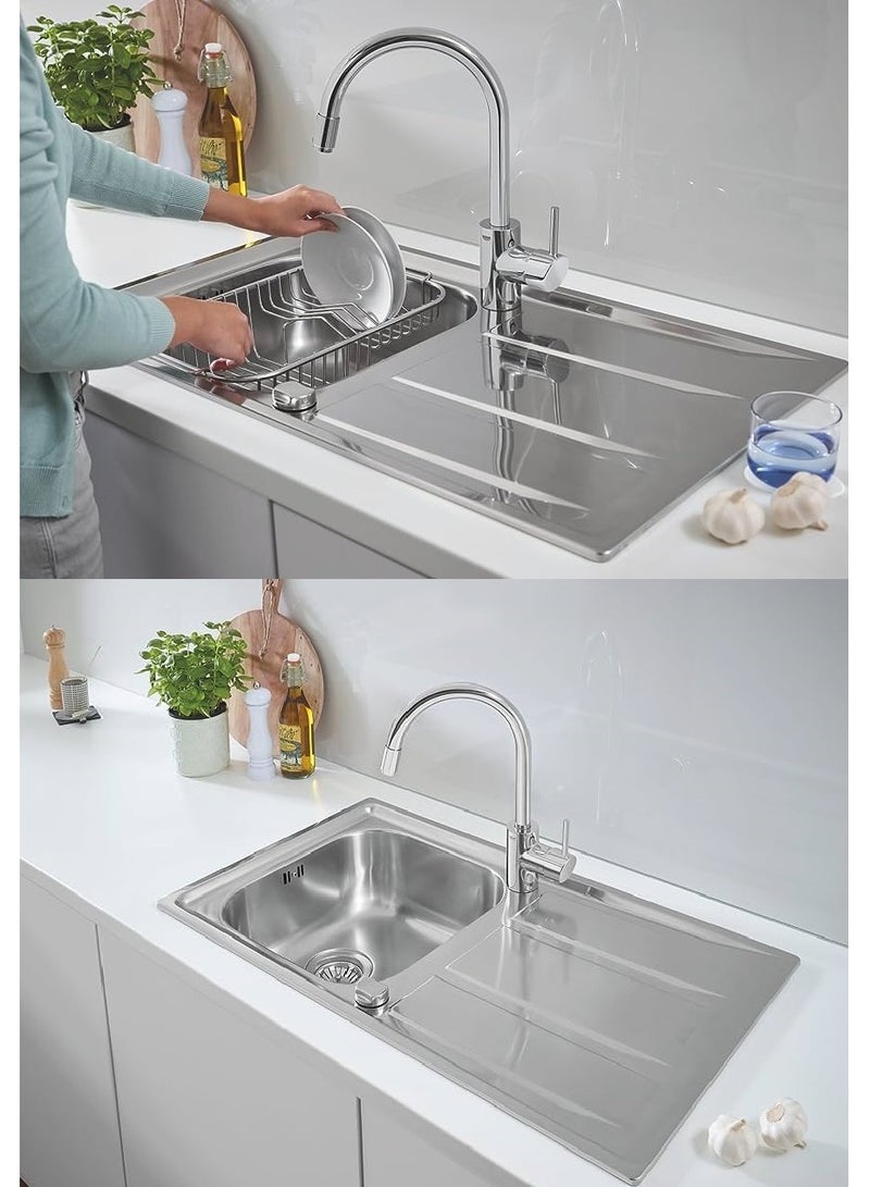 خلاط مطبخ طويل نيكل - Image 1