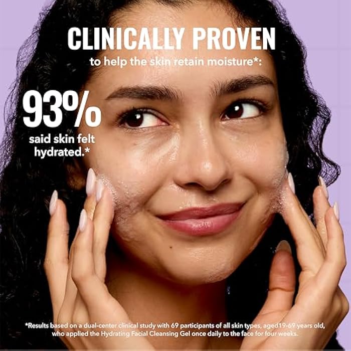 Good Molecules Hydrating Facial Cleansing Gel - Face Wash with Rosewater and Pineapple Extracts to Brighten, Cleanse, and Moisturize - Facial Cleanser, Skin Care - Image 4